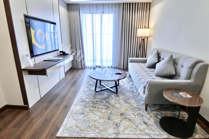 Classy and impressive 1-bedroom apartment