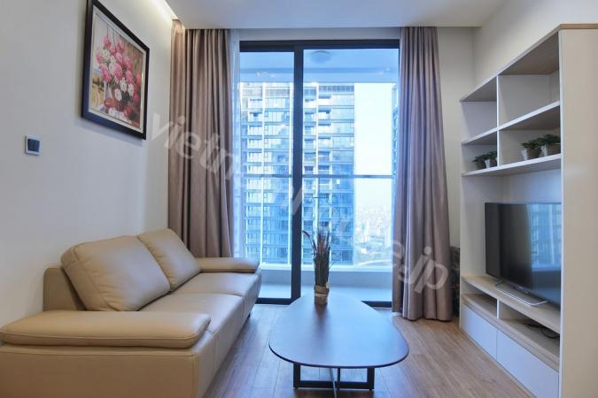 One bedroom apartment with nice and modern design