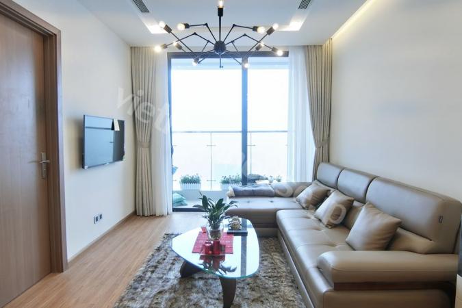 A generous two-bedroom apartment