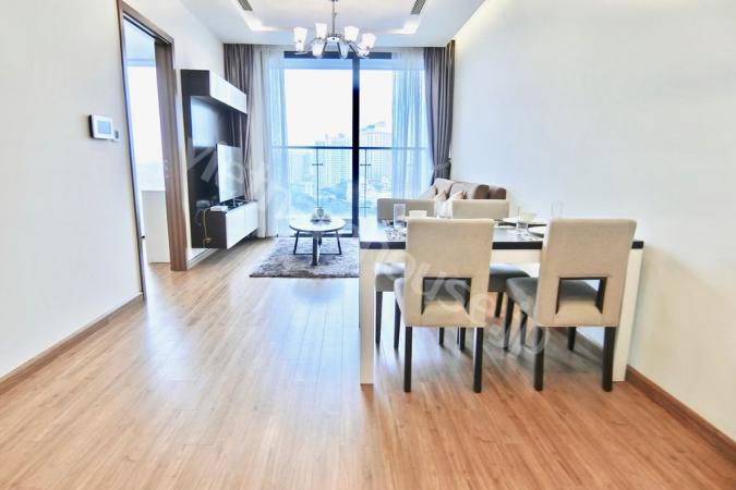 This two-bedroom Apartment in Vinhomes Metropolis is perfect for a long stay