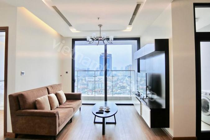  Two-bedroom serviced apartment at Vinhomes Metropolis with great view