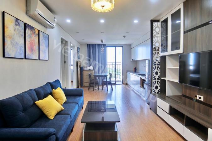 Two-bedroom apartment with new furniture in Hongkong Tower
