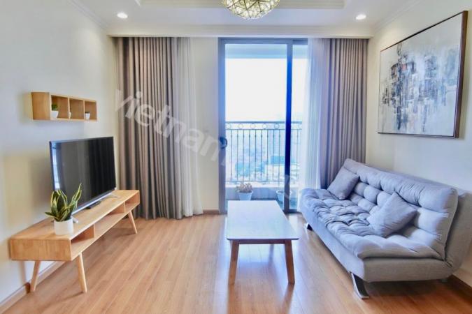 Two bedrooms apartment, beautifully designed in Vinhome Nguyen Chi Thanh