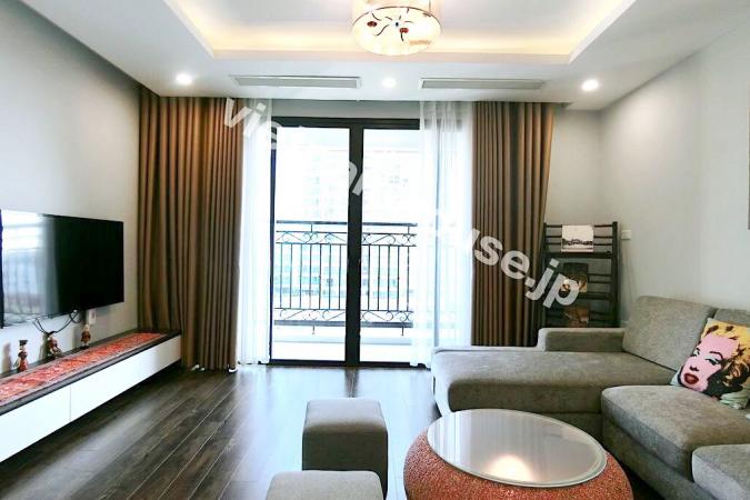 Fully furnished two-bedroom apartment in Tay Ho district