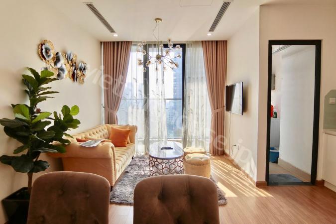 The apartment impresses people who rent right next to Land Mark 72 Hanoi