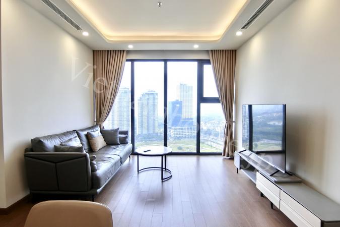 Open view of the lake from the high floor 3 bedroom apartment