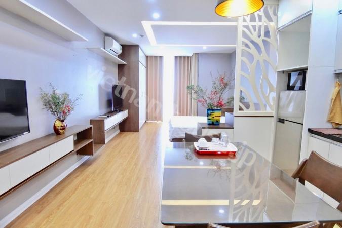 Studio apartment has just been completed in Linh Lang