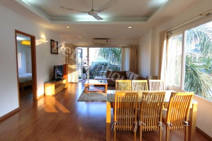 Wide and sunny two bedroom in the heart of Linh lang street