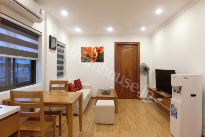 Service apartment for rent in crowded Linh Lang area