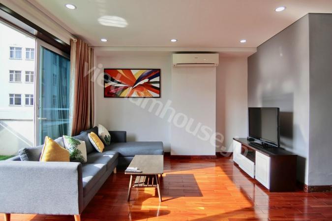 Apartment near tourist attractions area with romantic balcony