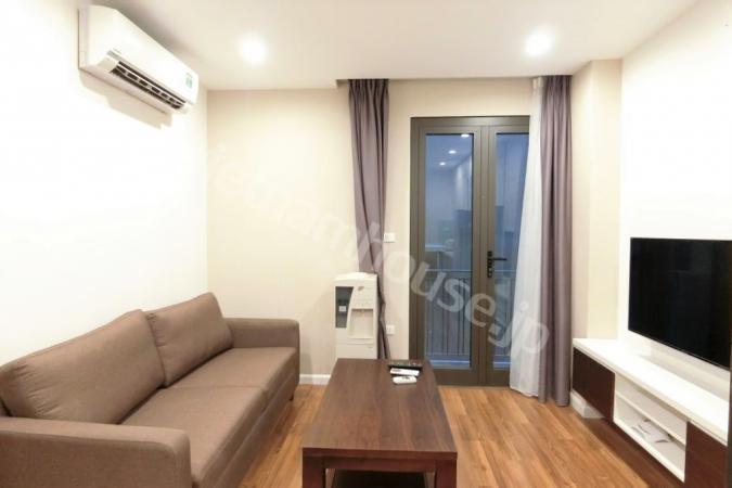 Cozy one bedroom at serviced apartment in Ba Dinh Dist