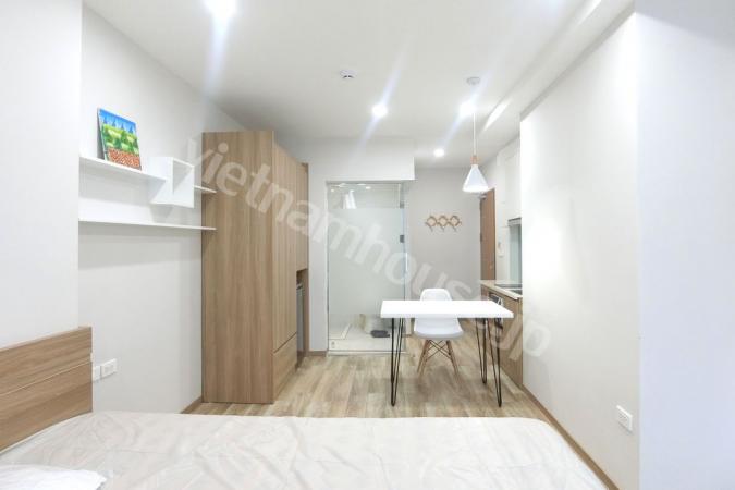 Studio apartments are extremely new and beautiful in Linh Lang area