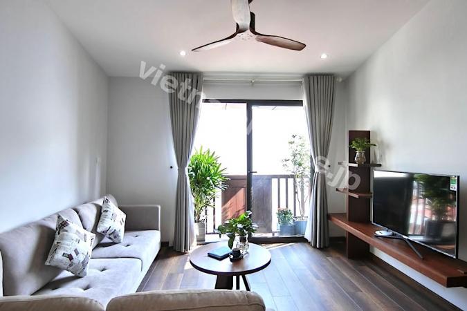 Comfortable three-bedroom serviced apartment at Ba Dinh District