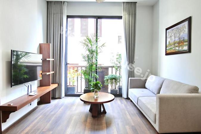 Spacious one-bedroom serviced apartment in Ba Dinh District