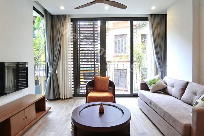 The newly one-bedroom serviced apartment in Ba Dinh District