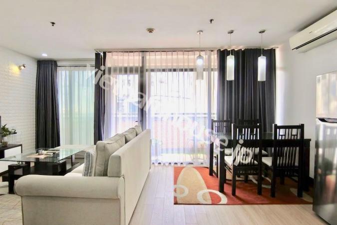  1 bedrooms serviced apartment has just been made an extra balcony on Kim Ma street