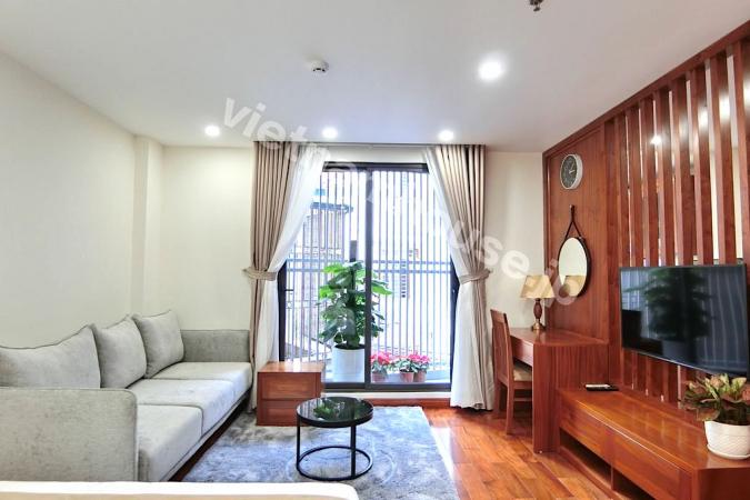A new one-bedroom serviced apartment on Dao Tan Street will be an indispensable choice.