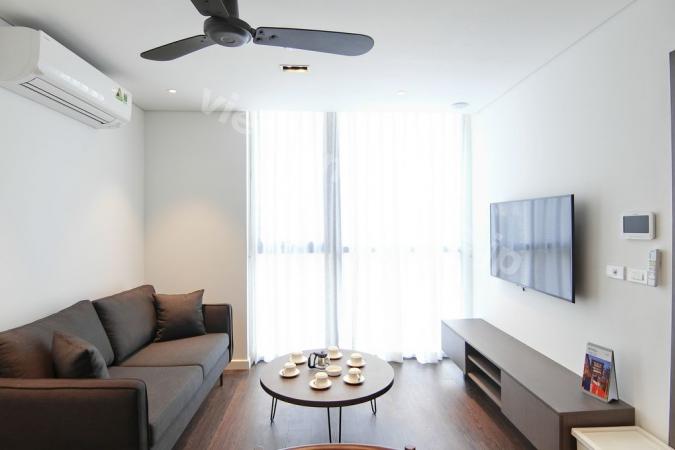 This serviced apartment welcomes all tenants living and working in Hanoi.