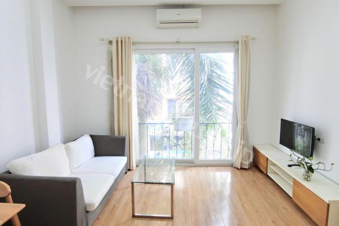 A sunny apartment with balcony in the center of Ba Dinh district