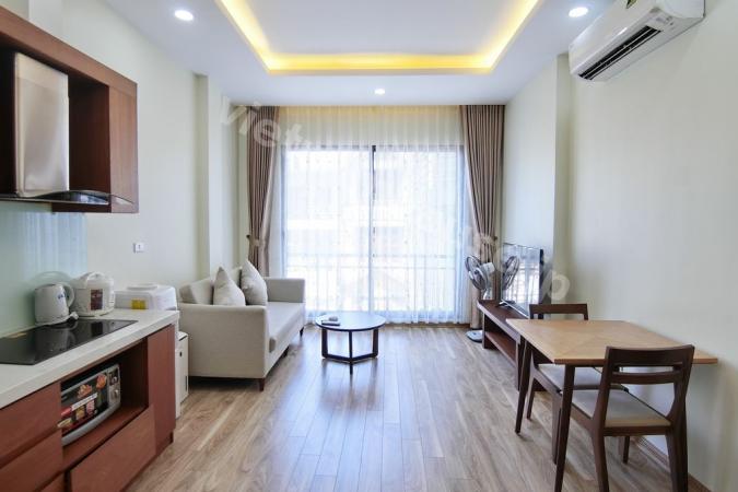 The answer for you about a comfortable one-bedroom apartment in Kim Ma Street