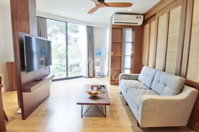 Japanese style apartment with lots of light in Linh Lang