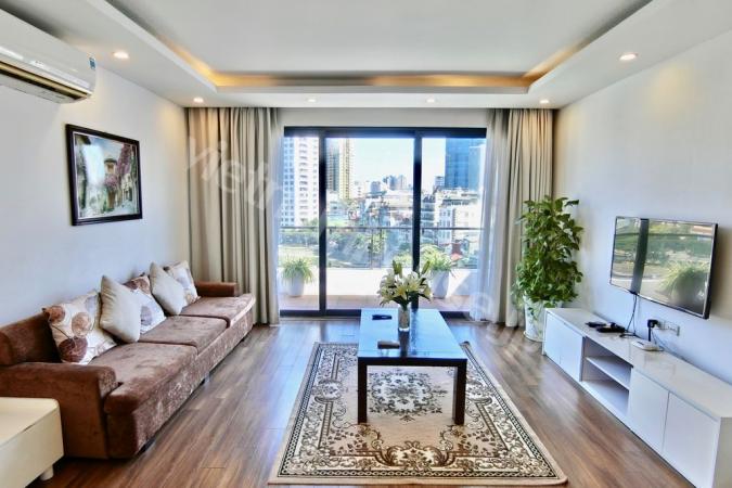 Two bedroom Apartment in Ba Dinh with great lakeview is ready for you
