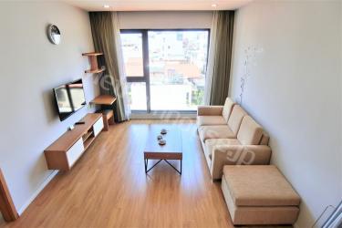Comfortable one-bedroom serviced apartment with good view