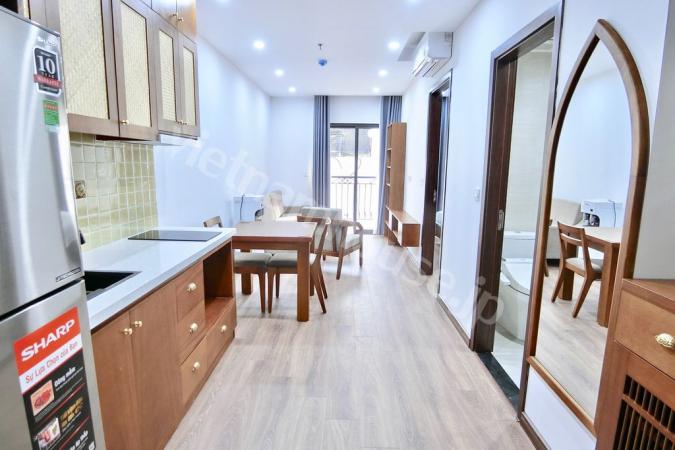 Brand new spacious and comfortable 1-bedroom apartment  in the Japanese area in Hanoi