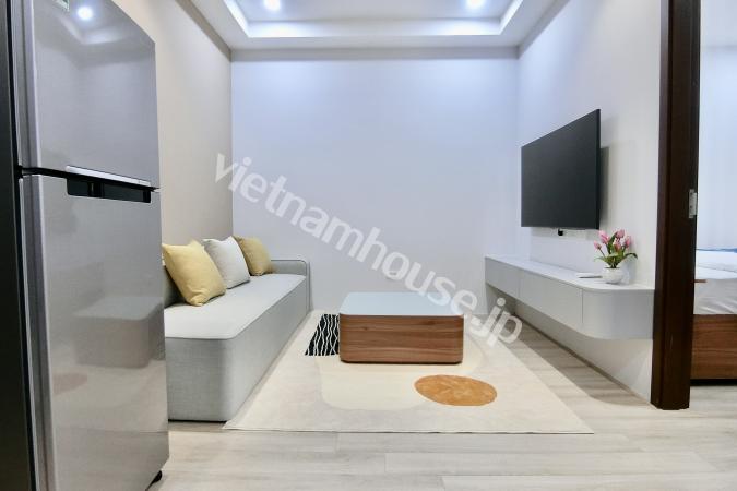 Fully furnished one-bedroom apartment right in Ba Dinh district