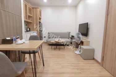 Studio apartment with modern style furniture