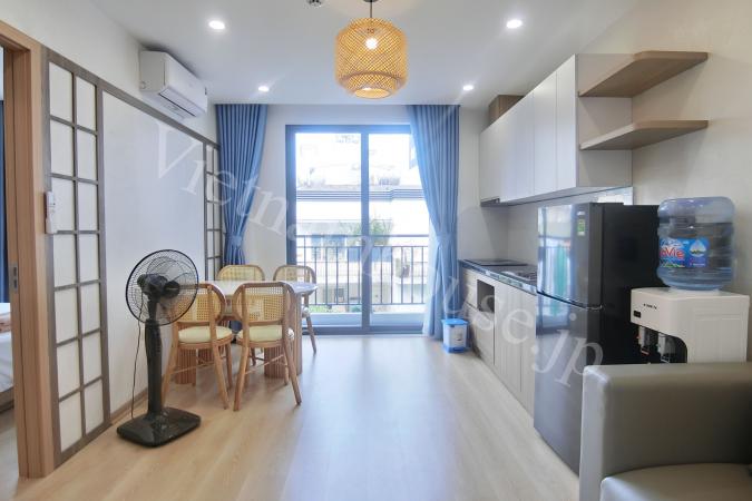 2 bedroom apartment in new apartment building in Kim Ma