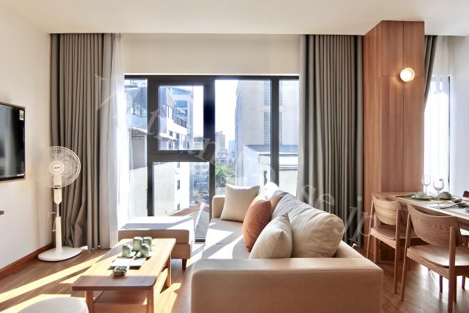 New two bedroom apartment in Kim Ma, fully furnished and good service