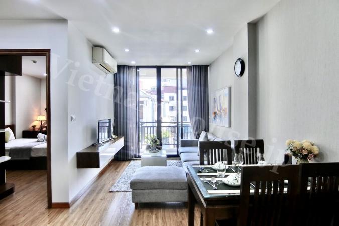 Bright One-Bedroom Apartment in Central Phan Ke Binh Area