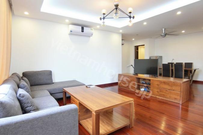 Super wide three bedroom service apartment with price so reasonable