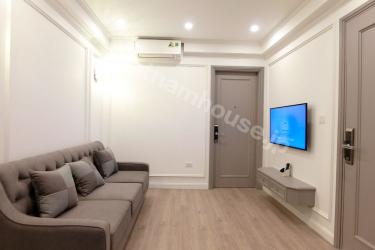 A new two-bedroom serviced apartment in Dich Vong Hau Street