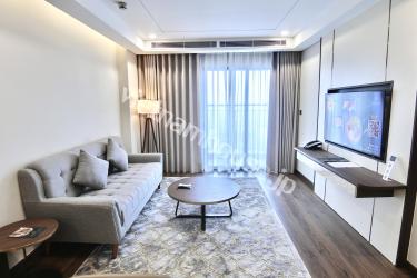 Exquisitely furnished 2-bedroom apartment brings a classy living experience
