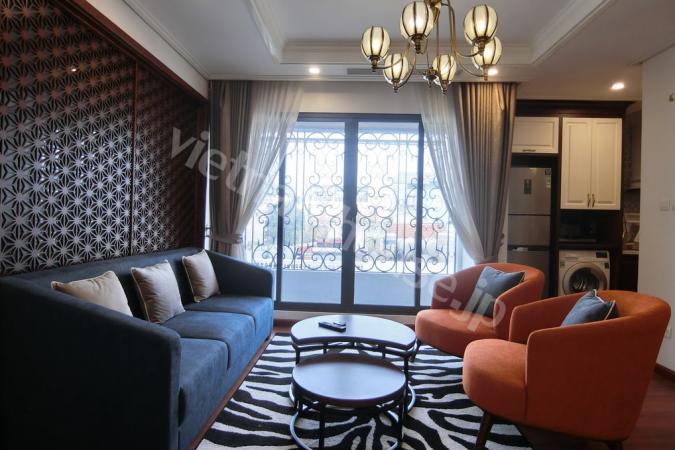 Luxury service apartment with classic style