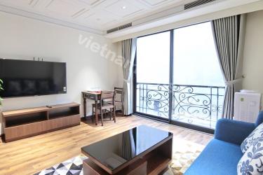 Newly built two-bedroom apartment is located in Hai Ba Trung District