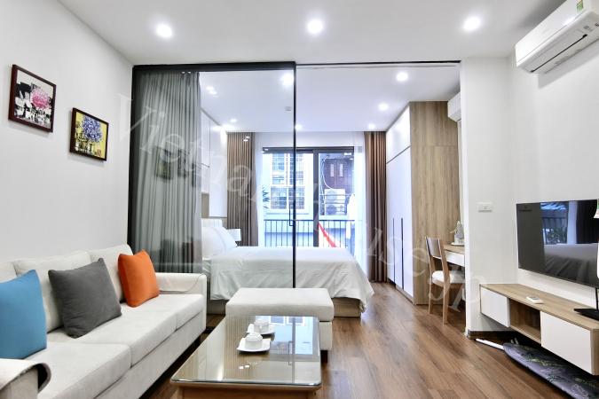 Lựa chọn lý tưởng cho người độc thân với căn 1 phòng ngủ mới và đầy đủ nội thất