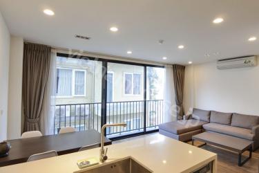 Big window and opening-kitchen apartment for rent in Tay Ho 