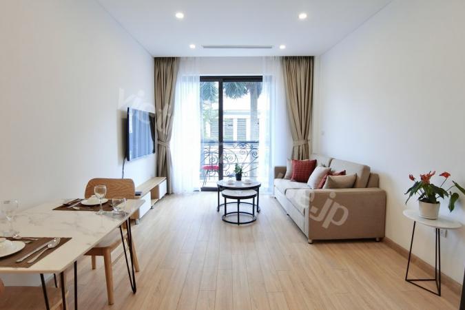 2-bedrooms  serviced apartment near Intercontinental Hanoi Westlake Hotel 