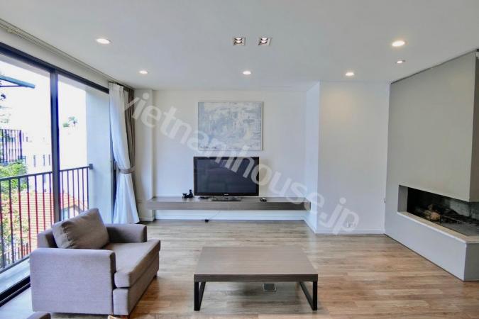 Duplex apartment is spacious and comfortable in To Ngoc Van