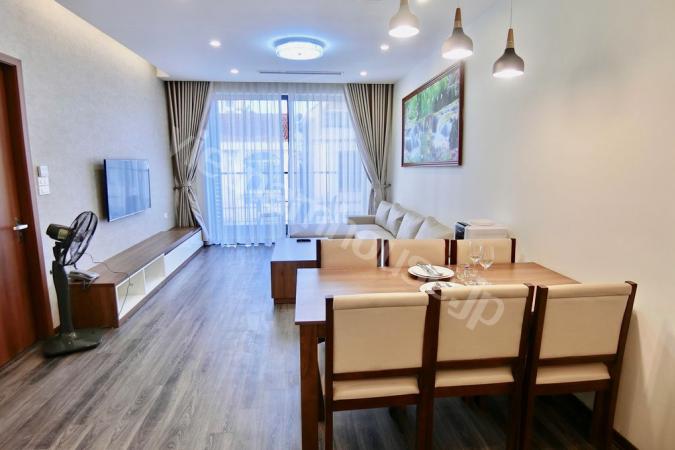 A fully furnished one-bedroom apartment in Tay Ho district