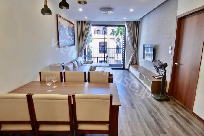 Light-filled one-bedroom apartment in Tay Ho district is a must-see apartment for you