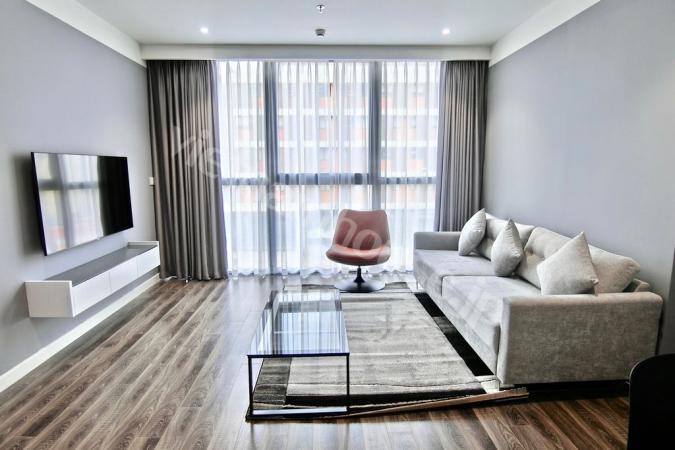 Two-bedroom apartment with spacious space, modern comfortable space