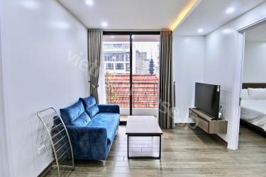 Open space with many balconies in 2-bedroom apartment in Tay Ho district