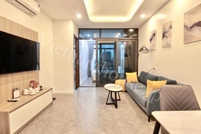 Căn hộ 2 phòng ngủ mới có vị trí kết nối dễ dàng nhiều khu vực