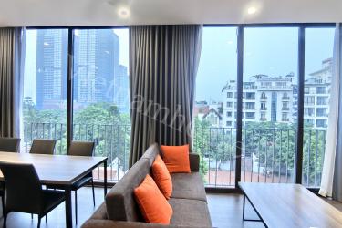 2BR Tay Ho with fully furnished and quiet space
