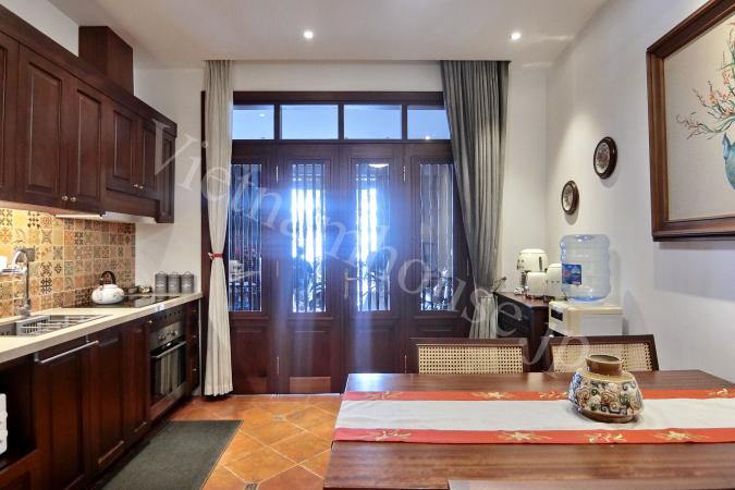 Two bedrooms fully furnished on small island of West Lake