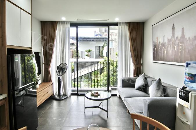 TWO-BEDROOM APARTMENT WITH BEAUTIFUL HO TAY VIEW ON NHAT CHIEU STREET